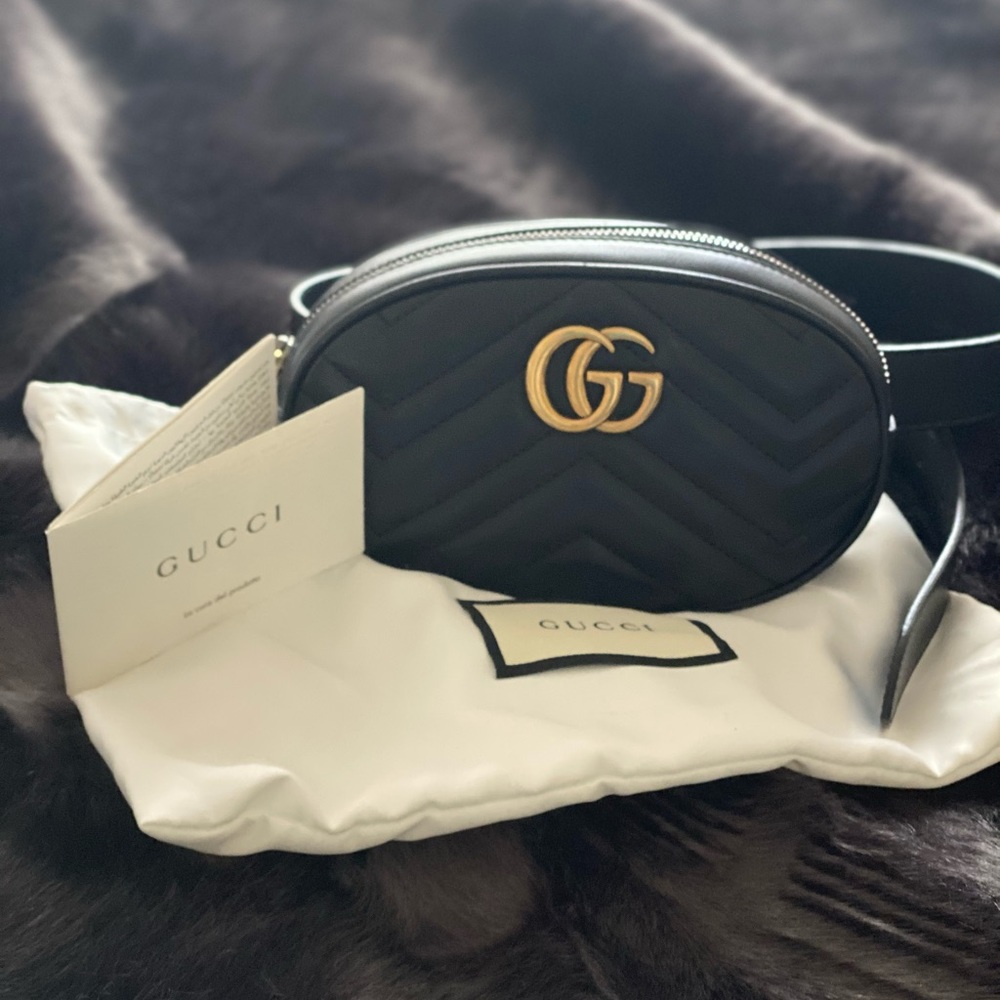 Gucci GG Matelasse Leather Belt Bag - Picture 5 of 9